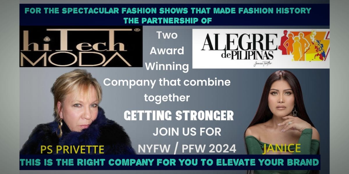Collaboration Uplifting the World of Fashion: Alegre De Pilipinas LLC and HITECHMODA