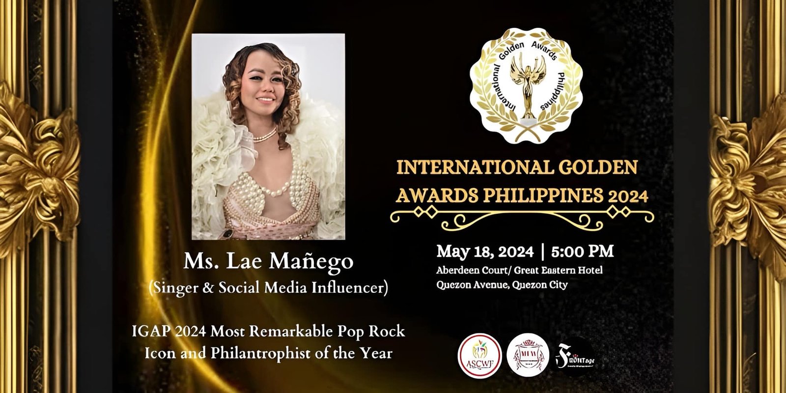 ALEGRE DE PILIPINAS Welcomes Lae Franzani to the growing team : A Pop Rock Sensation and Humanitarian Advocate