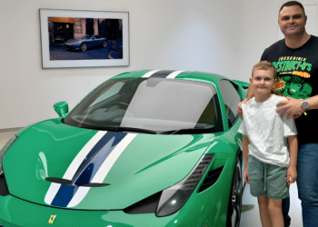 The Green Frog: A Ferrari 458 Speciale