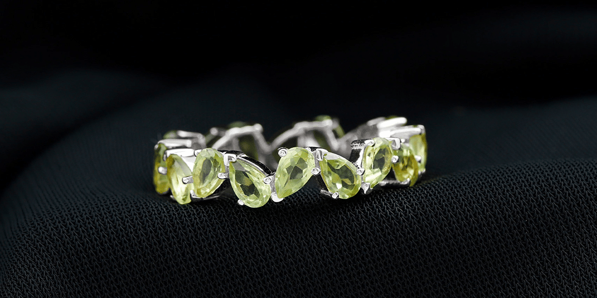 Timeless Symbol Rosec Jewels Eternity Rings with Gemstones