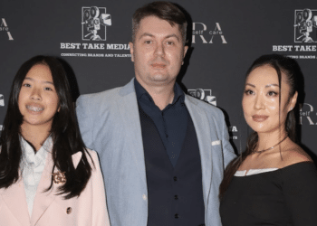 Victor Migalchan and Josslyn Banh