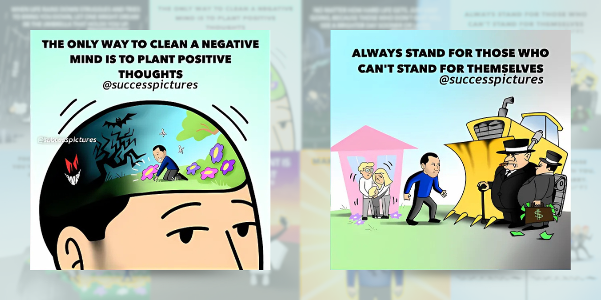 Meet BlueMan: The Spark Behind SuccessPictures' Daily AHA Moments