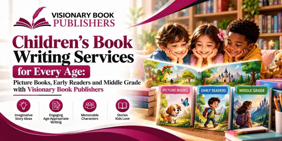 Children's Book Writing Services for Every Age: Picture Books, Early Readers and Middle Grade with Visionary Book Publishers