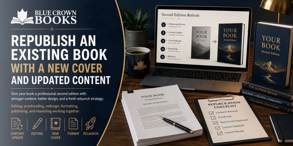 Republish an Existing Book with a New Cover and Updated Content